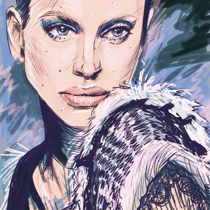 Hand drawn digital illustration artwork for creative projects