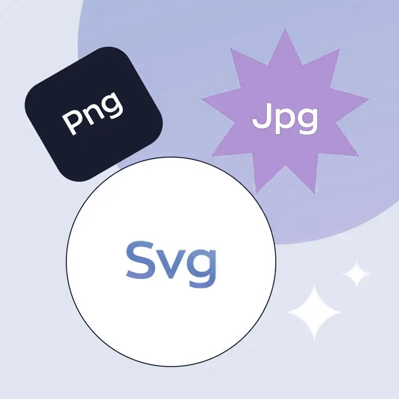 Logo design delivered in SVG PNG JPG and other file formats