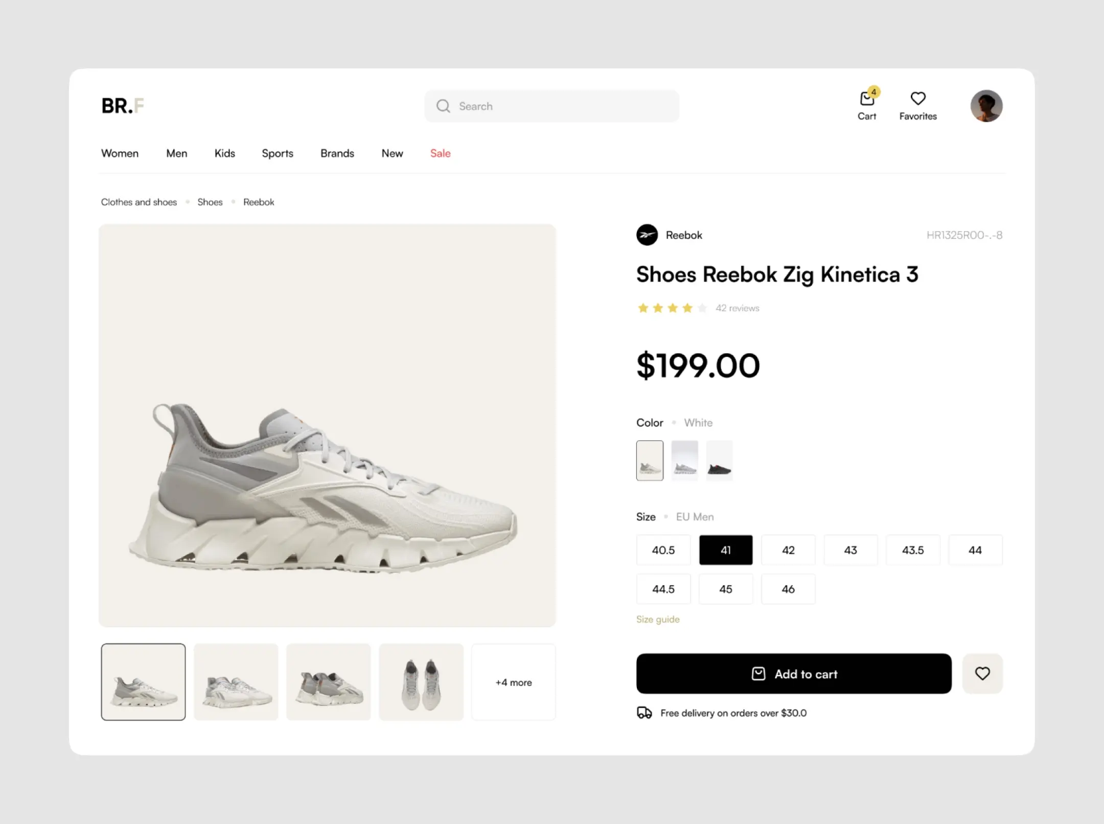 Custom ecommerce website development by ColourCode Innovations using Shopify and Next.js